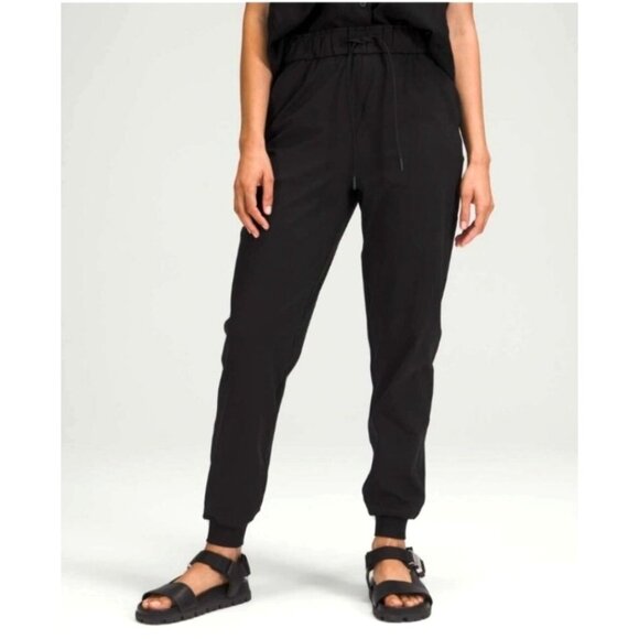 Lululemon Pants - Lululemon Stretch High Rise Jogger Pants Style W5DQDS Black